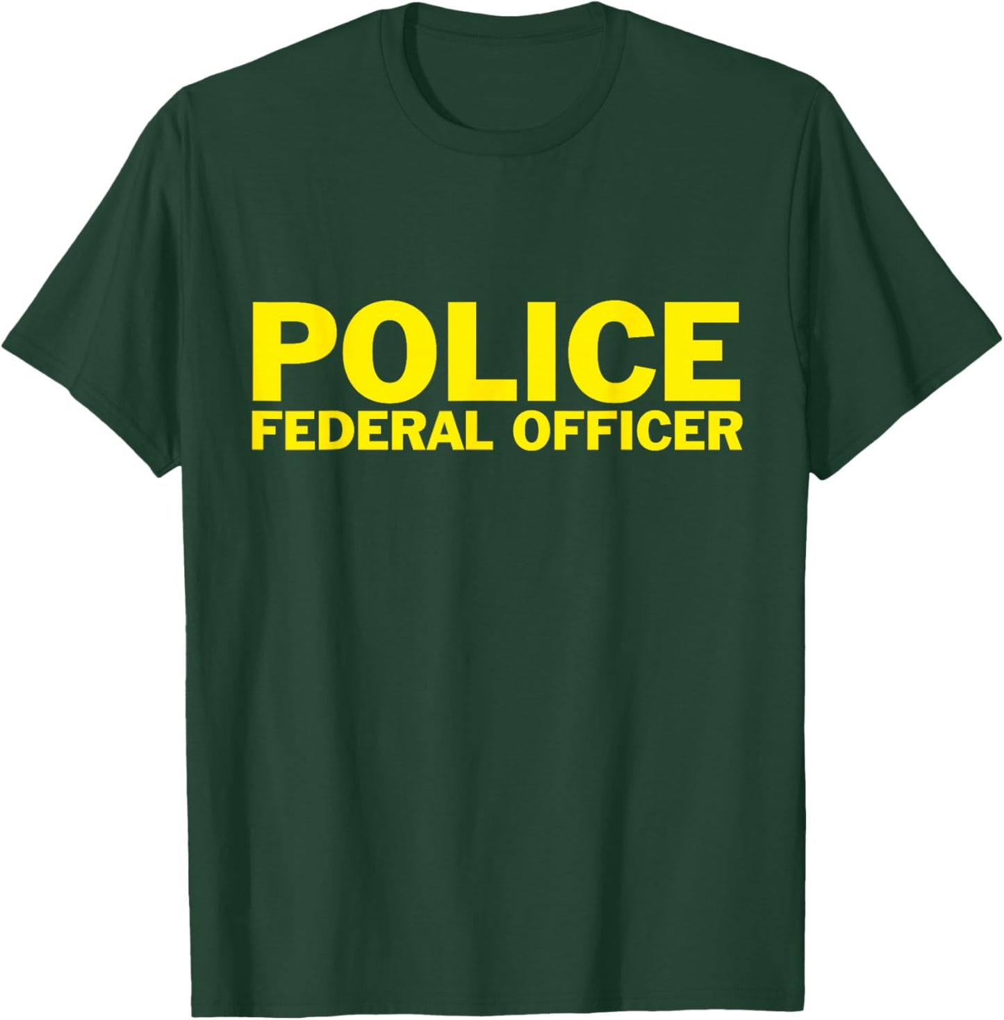 Federal Officer Police T-Shirt - T-Shirt | Forest