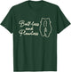 Cat Lover Vet Tech Ball-less And Flawless Cat Butt Women T-Shirt - T-Shirt | Forest
