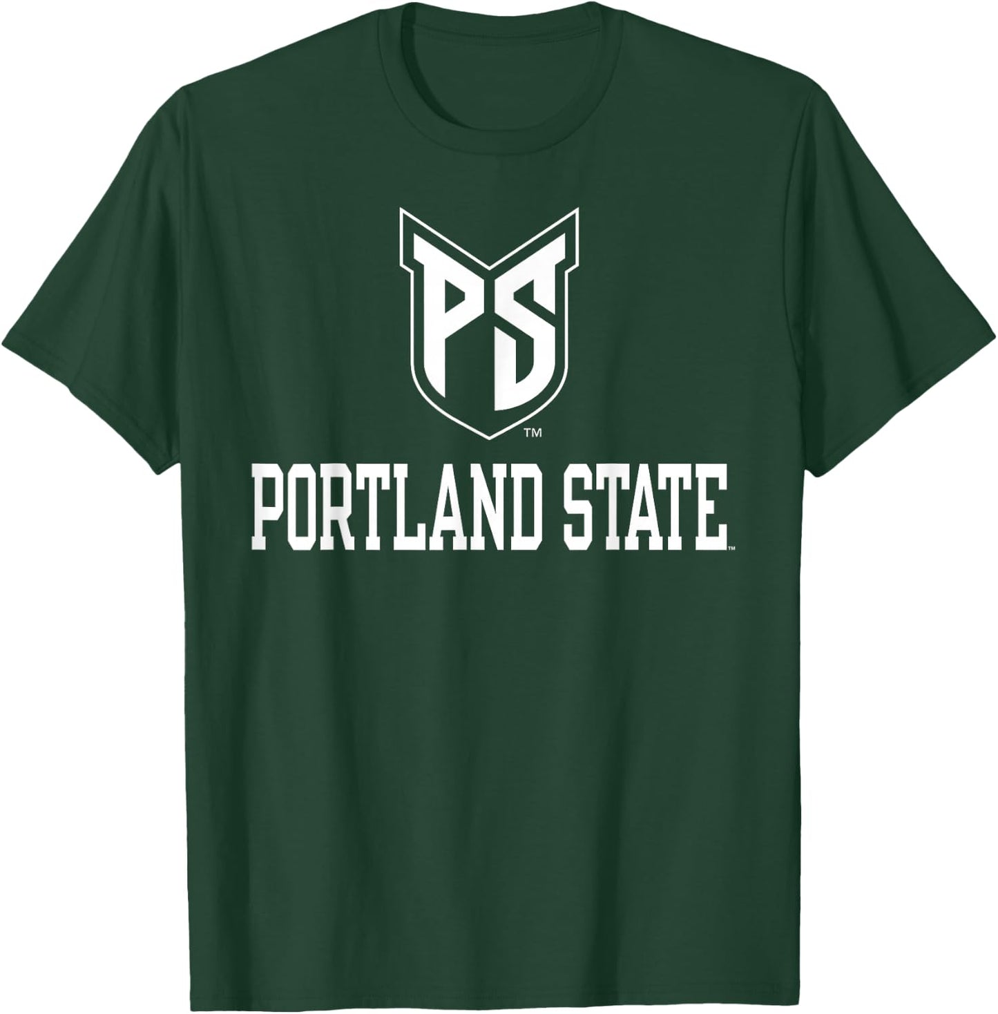 Portland State Vikings Sportsmanship Green T-Shirt - T-Shirt | Forest