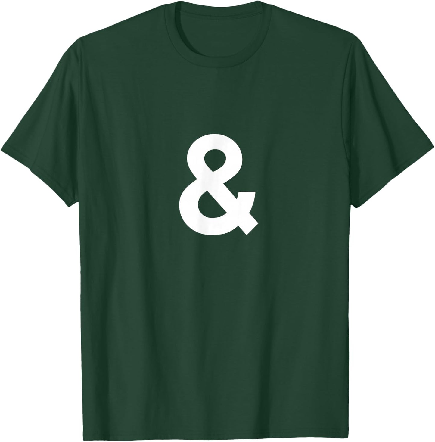 And Sign & Ampersand Symbol T-Shirt - T-Shirt | Forest