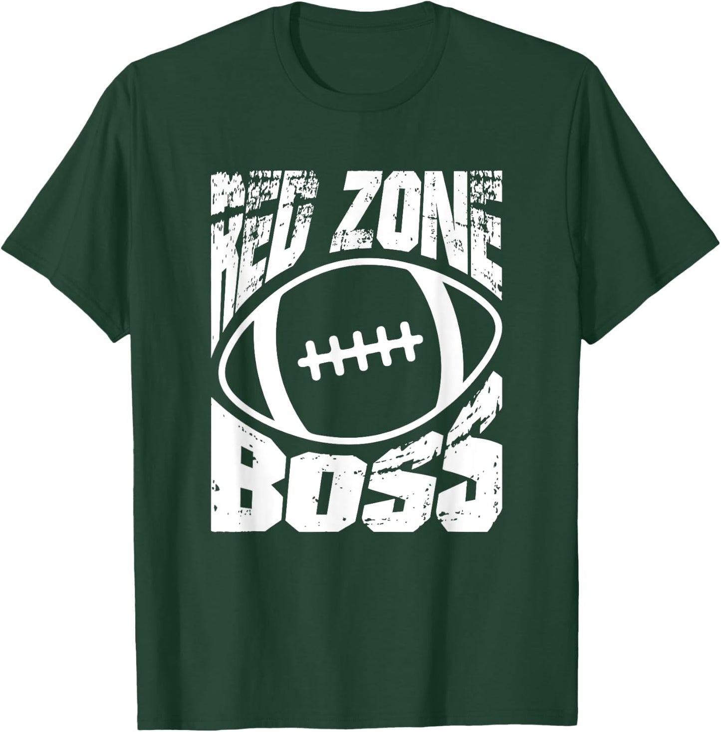 American Football Red Zone Boss Sports T-Shirt - T-Shirt | Forest