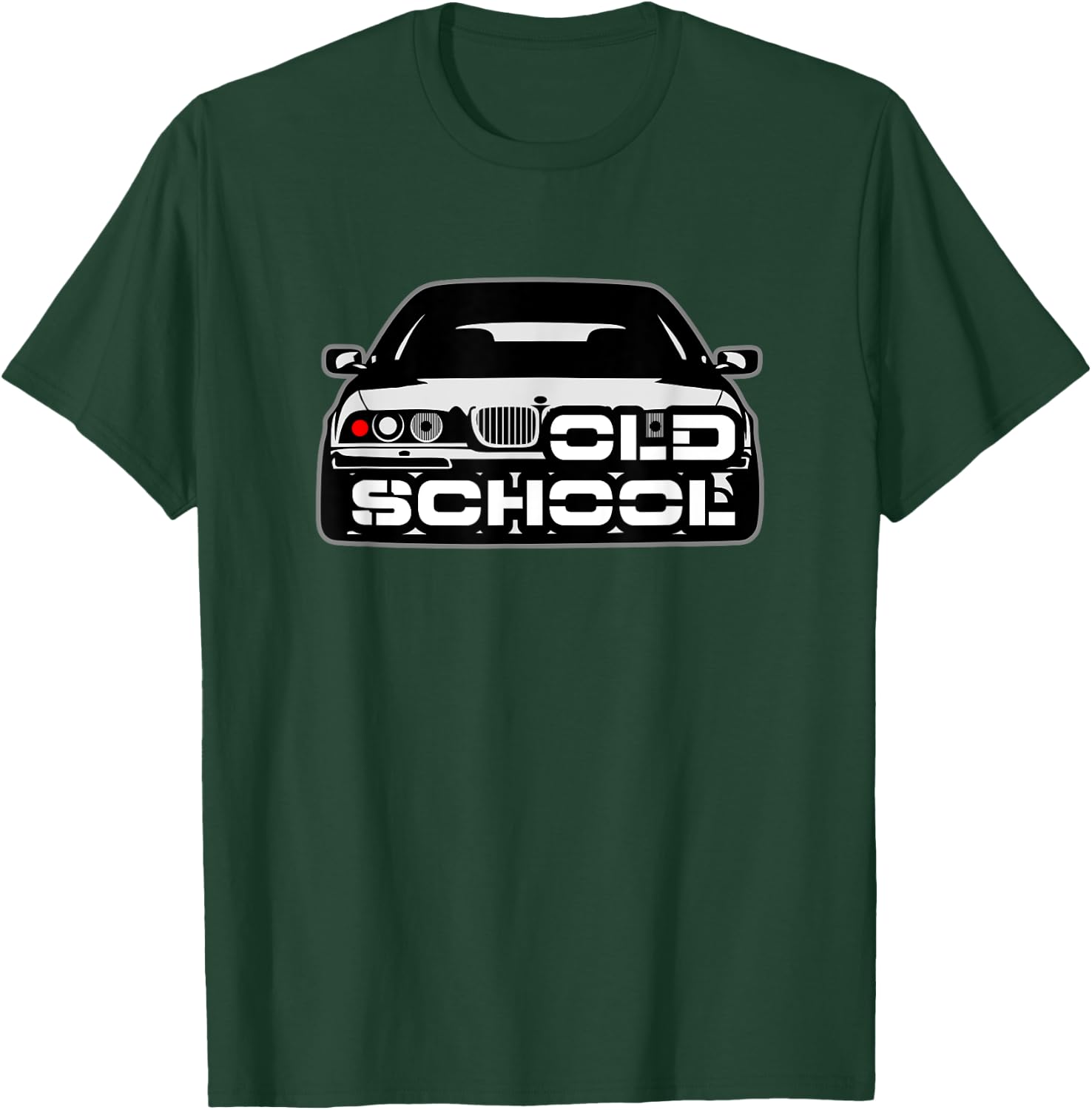 E39 5 Series - Old School T-Shirt - T-Shirt | Forest