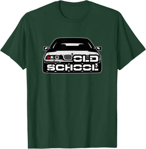 E39 5 Series - Old School T-Shirt - T-Shirt | Forest