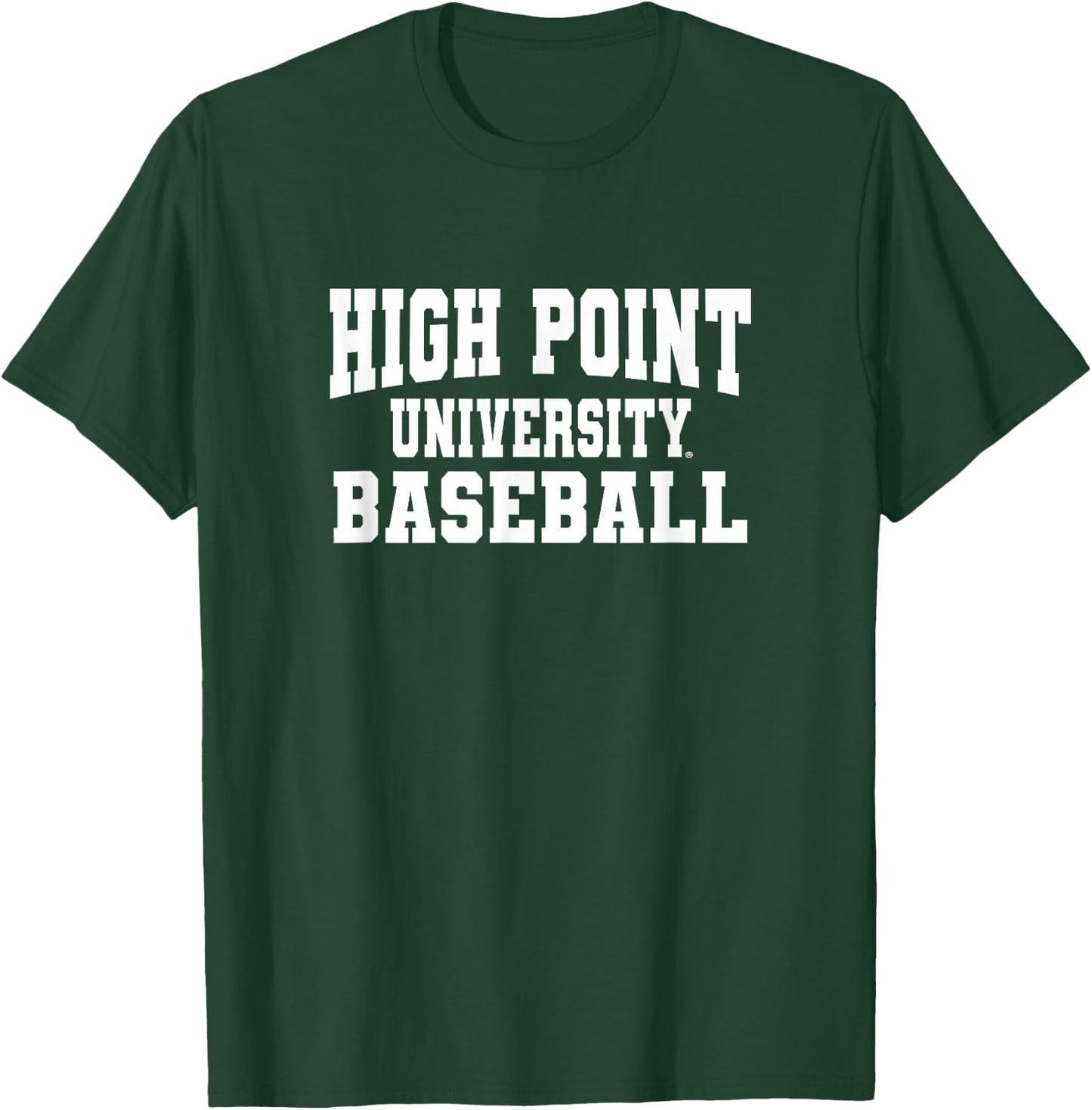High Point Panthers University Baseball 02 Sports Fan T-Shirt - T-Shirt | Forest