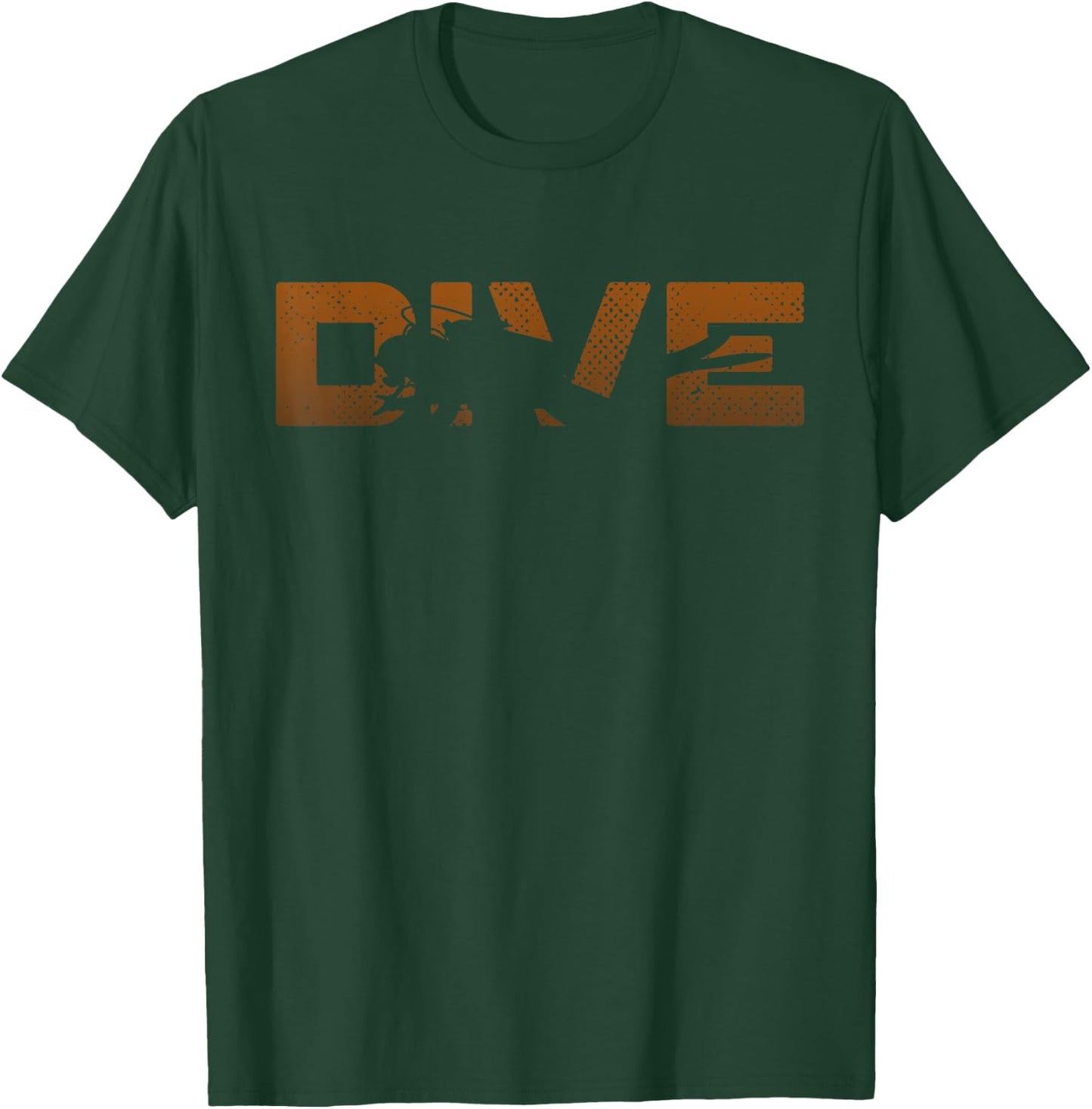 Dive Scuba Diving Shirt - Vintage Scuba Shirt T-Shirt - T-Shirt | Forest