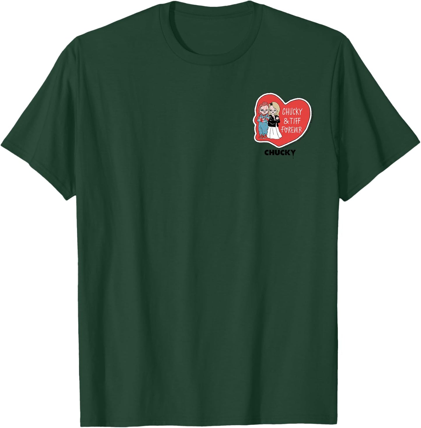 Chucky & Tiff Forever Valentine T-Shirt - T-Shirt | Forest