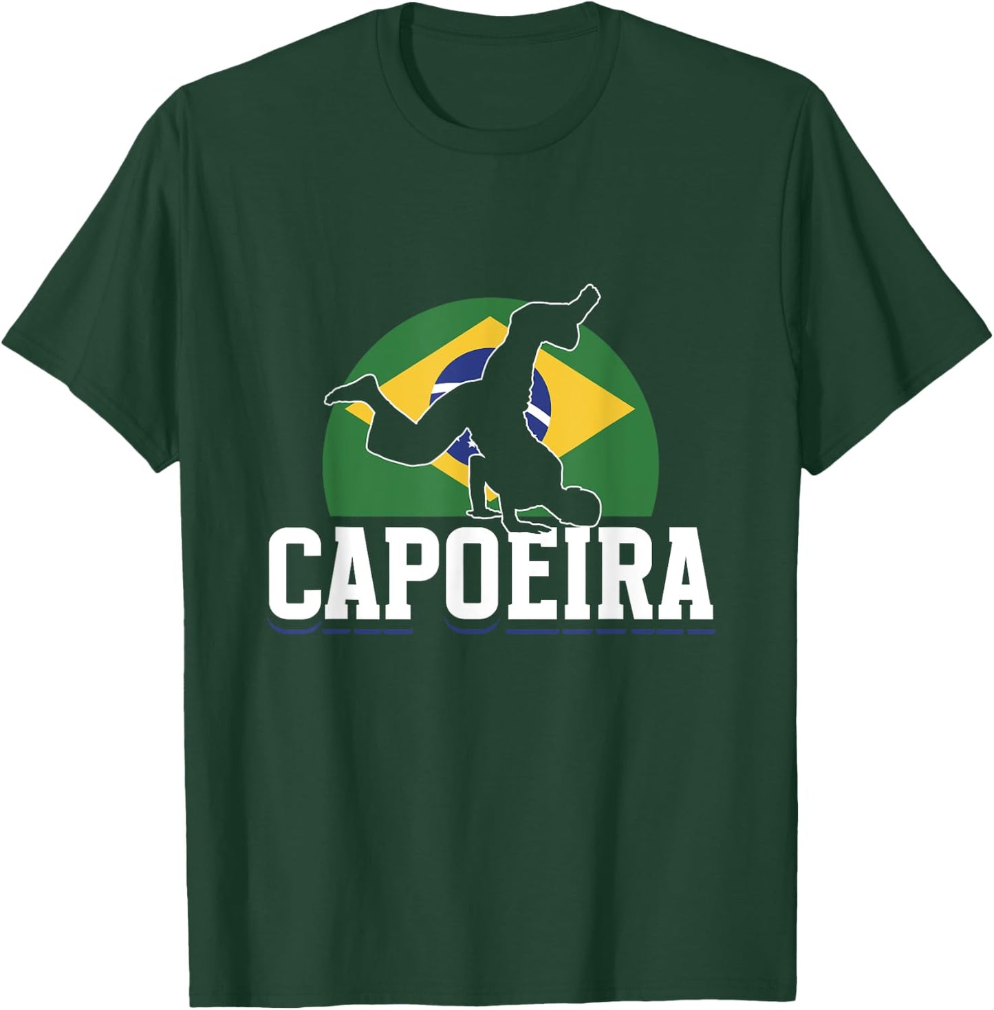 Capoeira Kampfsport Brasilianisch Hobby Training Capoeira T-Shirt - T-Shirt | Forest