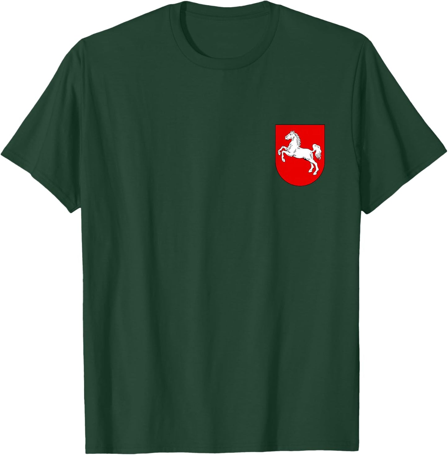 Nierdersachsen Kleidung - Norddeutschland Niedersachsen - Schwarz - -Erwachsene - Kurzarm - Small - Klassisch - Geschenk T-Shirt - T-Shirt | Forest