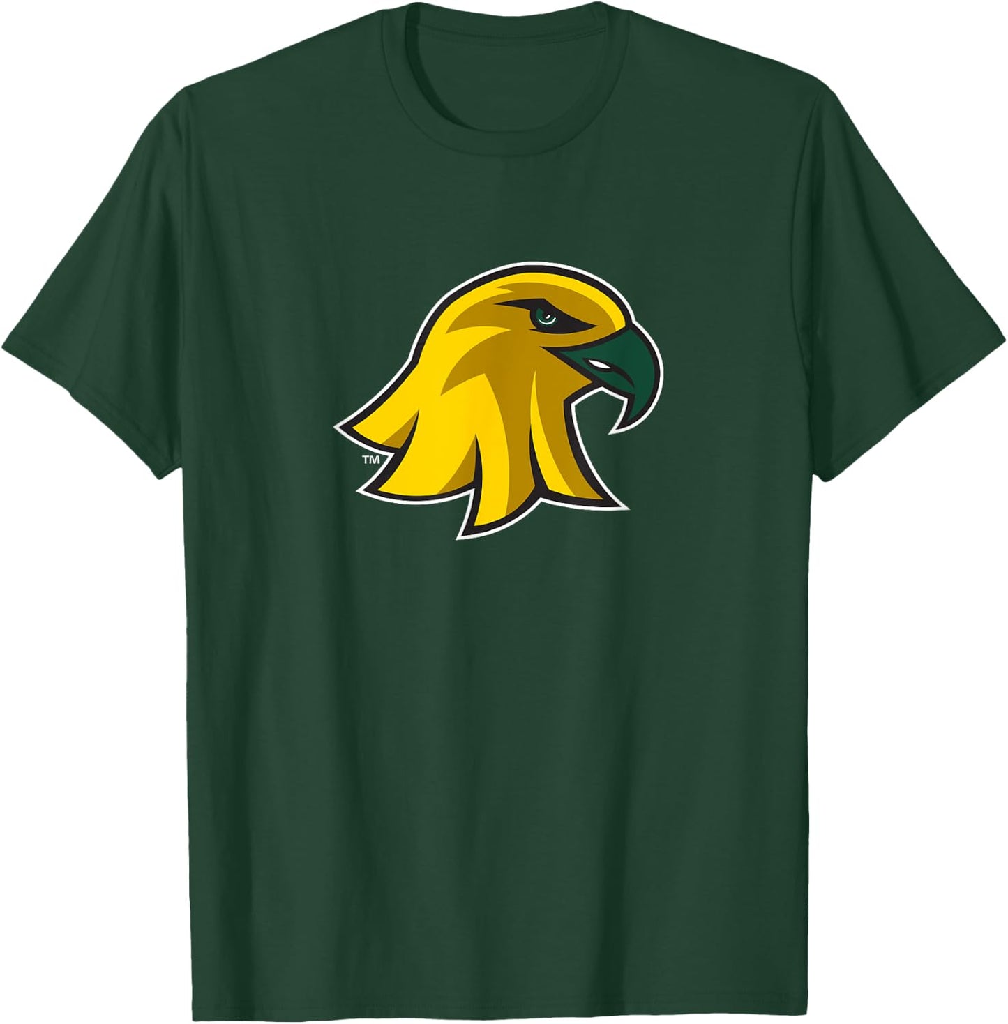SUNY Brockport Golden Eagles Stacked Logo T-Shirt - T-Shirt | Forest
