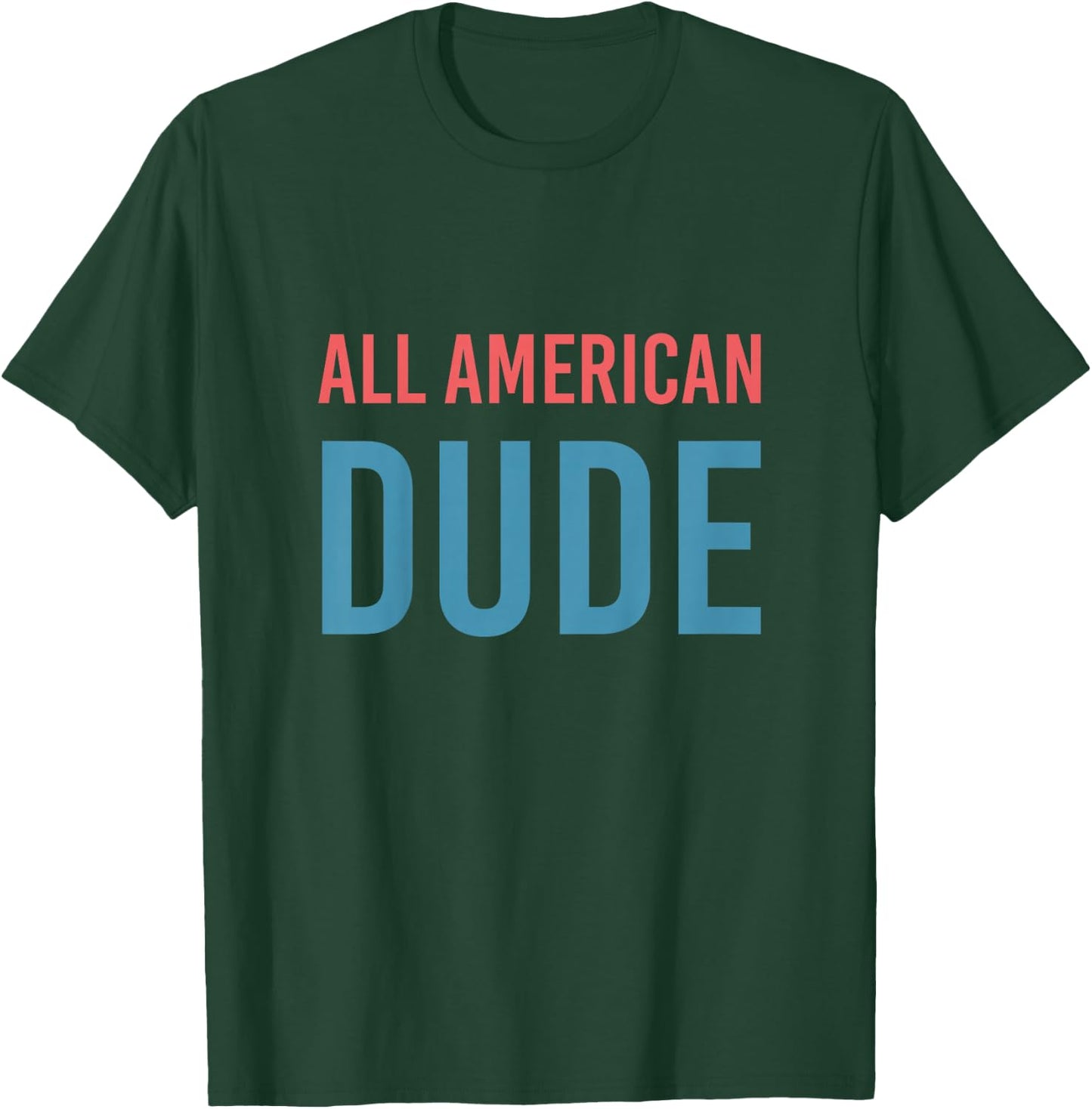 Kids ALL AMERICAN DUDE T-Shirt - T-Shirt | Forest