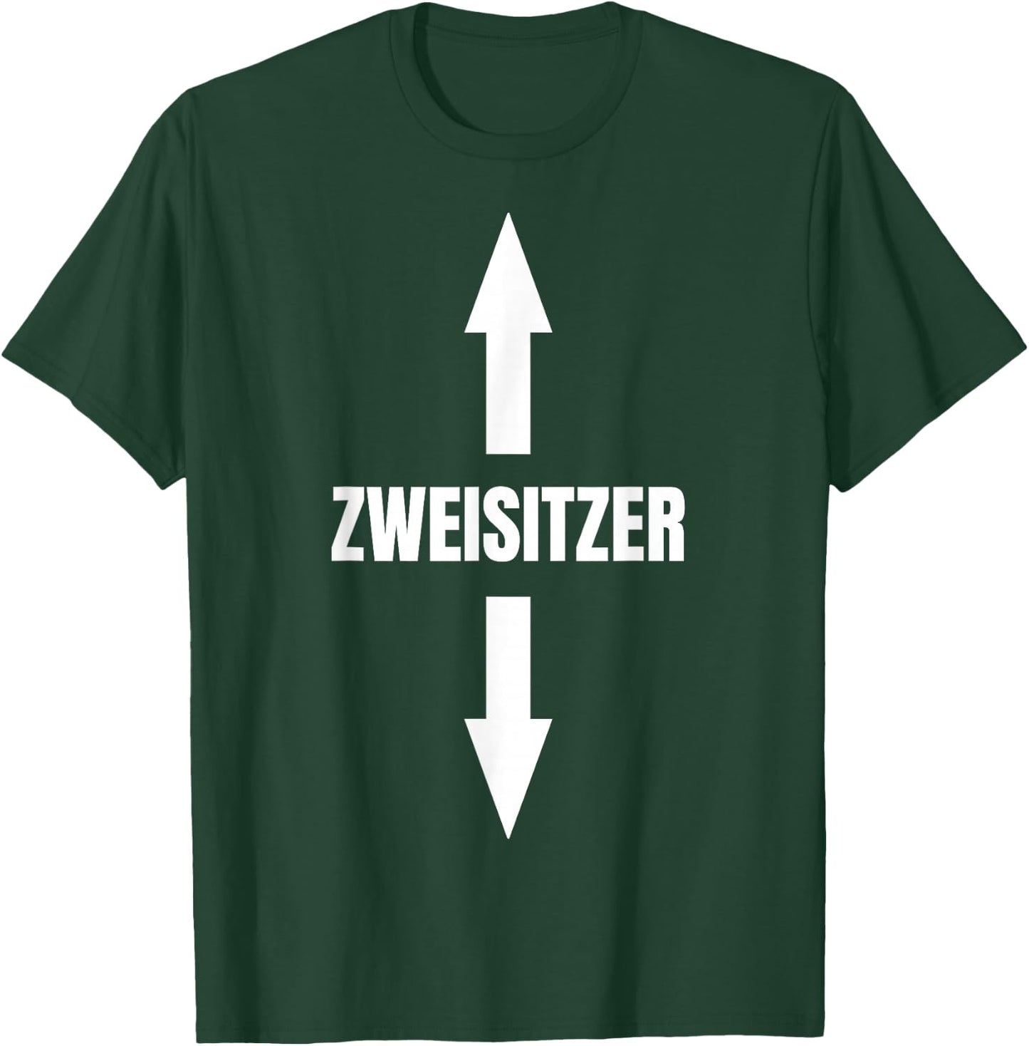 Zweisitzer Zwei-Sitzer Two-Seater Twoseater , black T-Shirt - T-Shirt | Forest