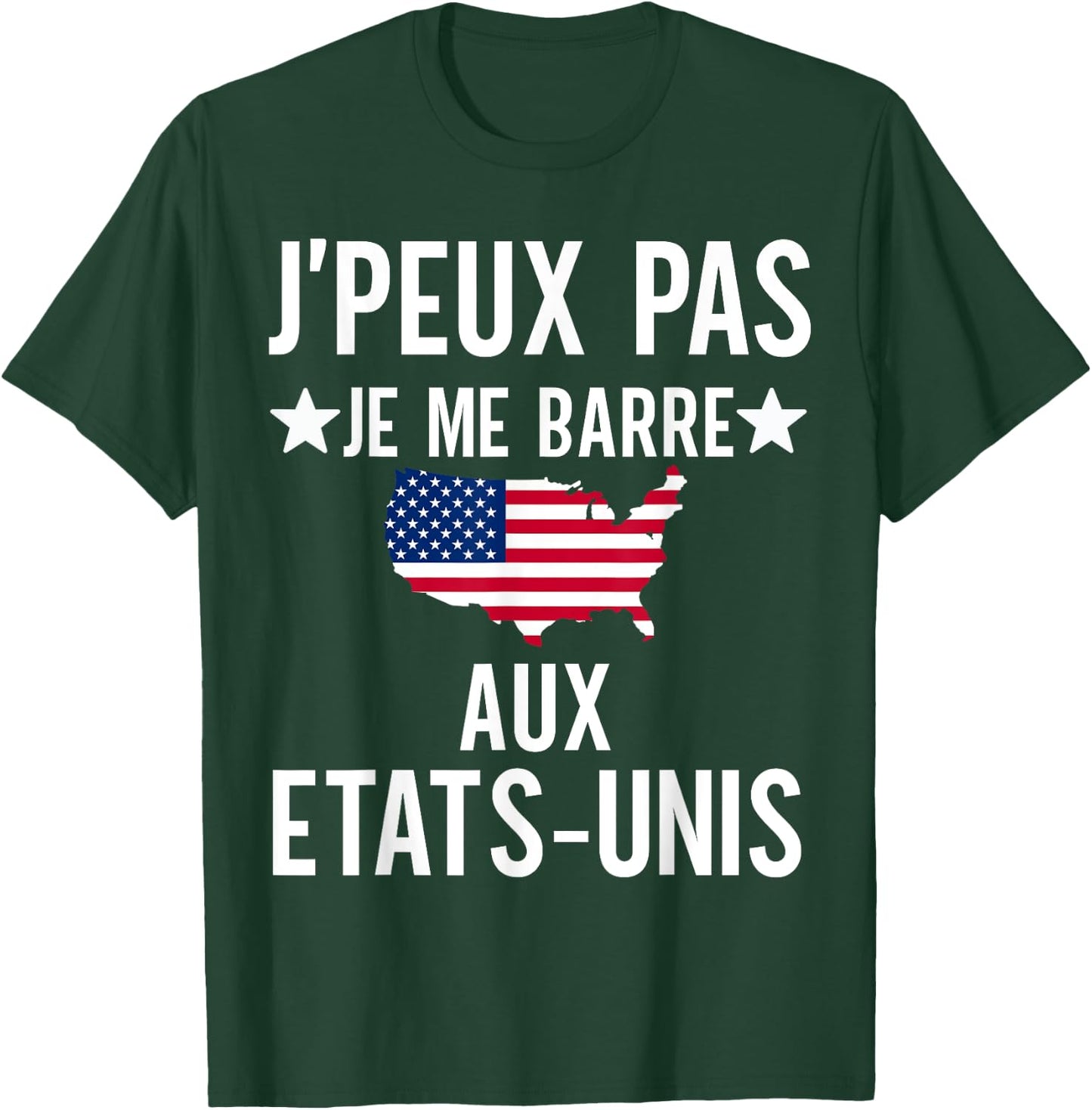 United States gift travel USA humor man woman America , Black, S T-Shirt - T-Shirt | Forest