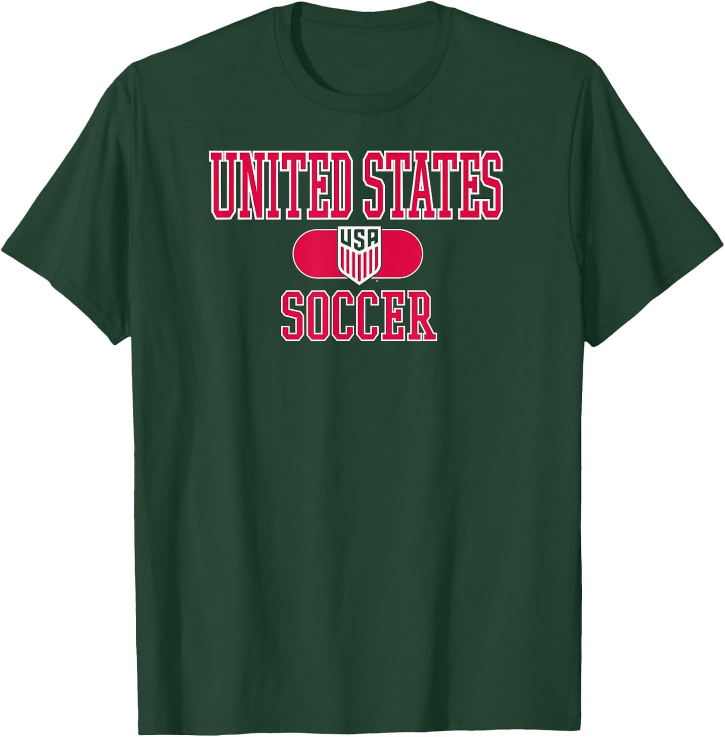 United States Soccer Varsity Navy USMNT Officially Licensed T-Shirt - T-Shirt | Forest