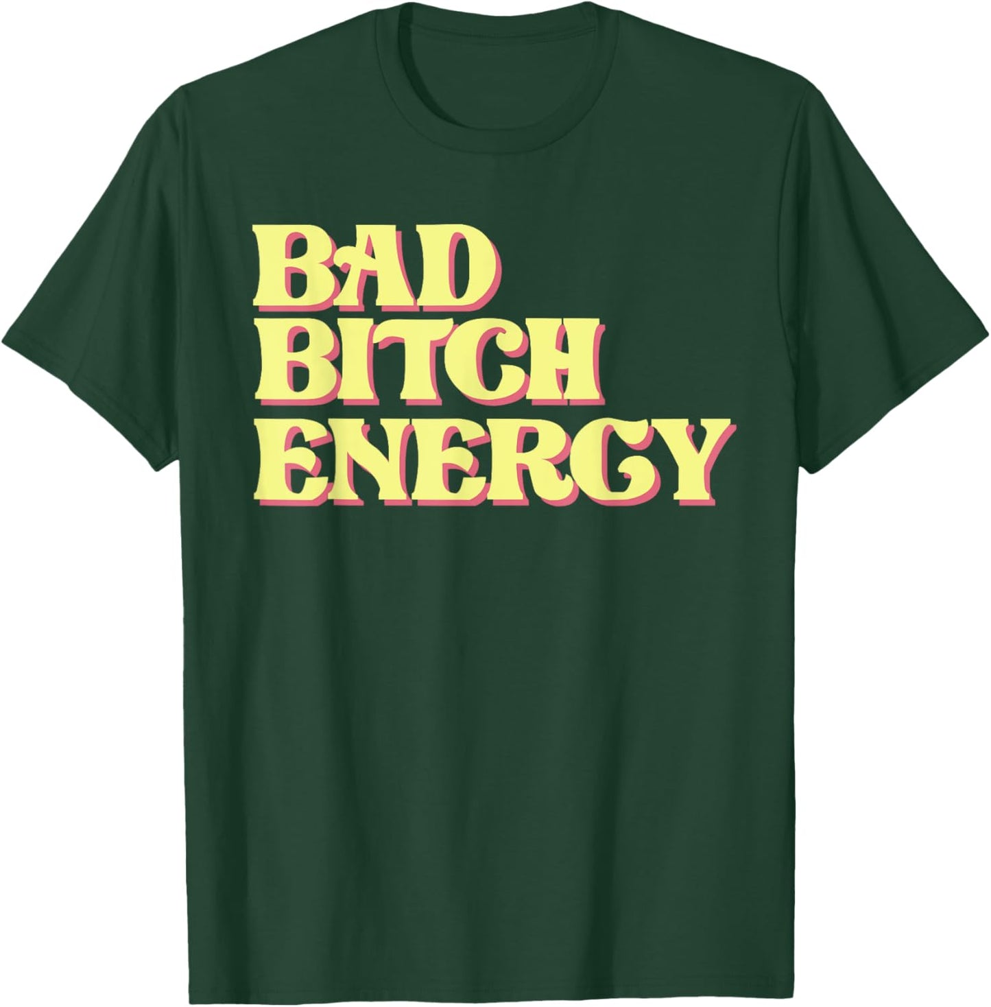 Bad Energy , Black, S T-Shirt - T-Shirt | Forest