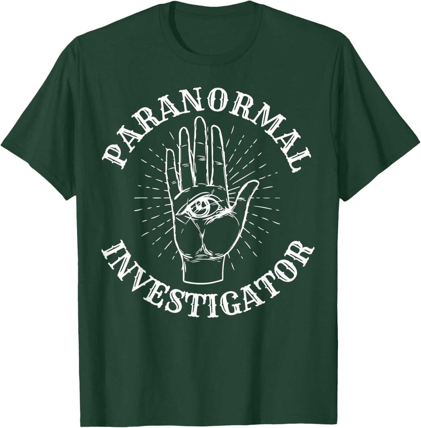 Paranormal Investigator - Ghost Hunting T-Shirt - T-Shirt | Forest