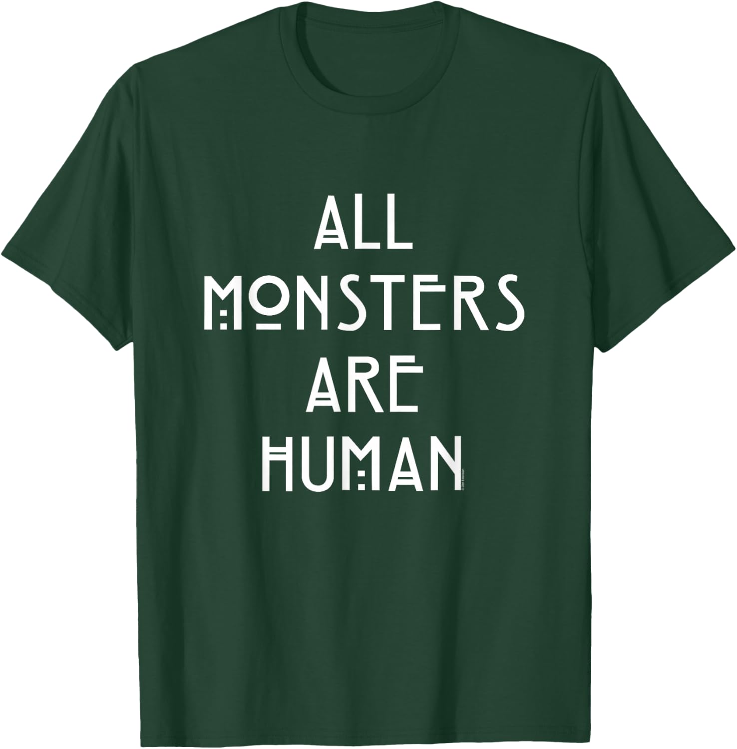 American Horror Story Asylum Monster Are People , black T-Shirt - T-Shirt | Forest