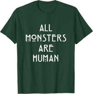 American Horror Story Asylum Monster Are People , black T-Shirt - T-Shirt | Forest