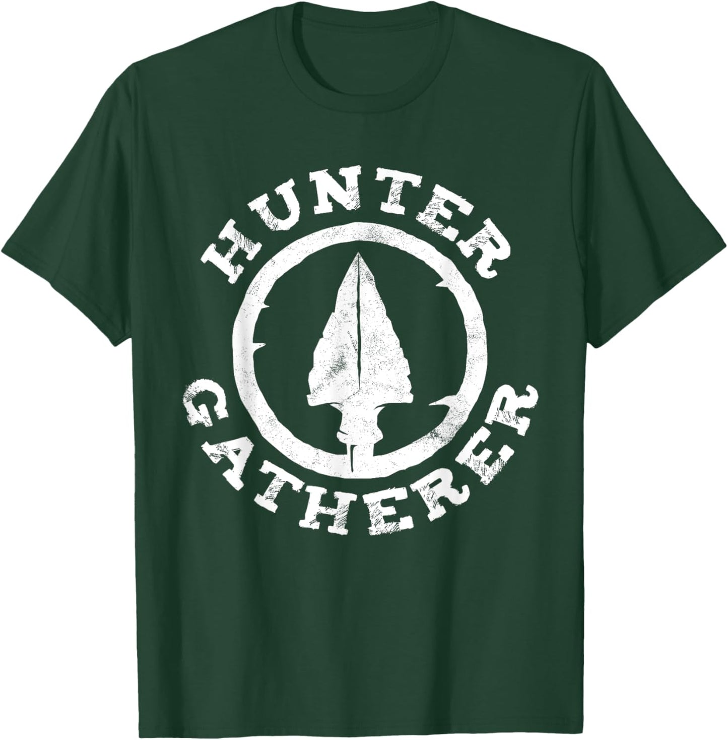 Hunter Gatherer s Vintage Arrowhead s Artifact Excavation T-Shirt - T-Shirt | Forest