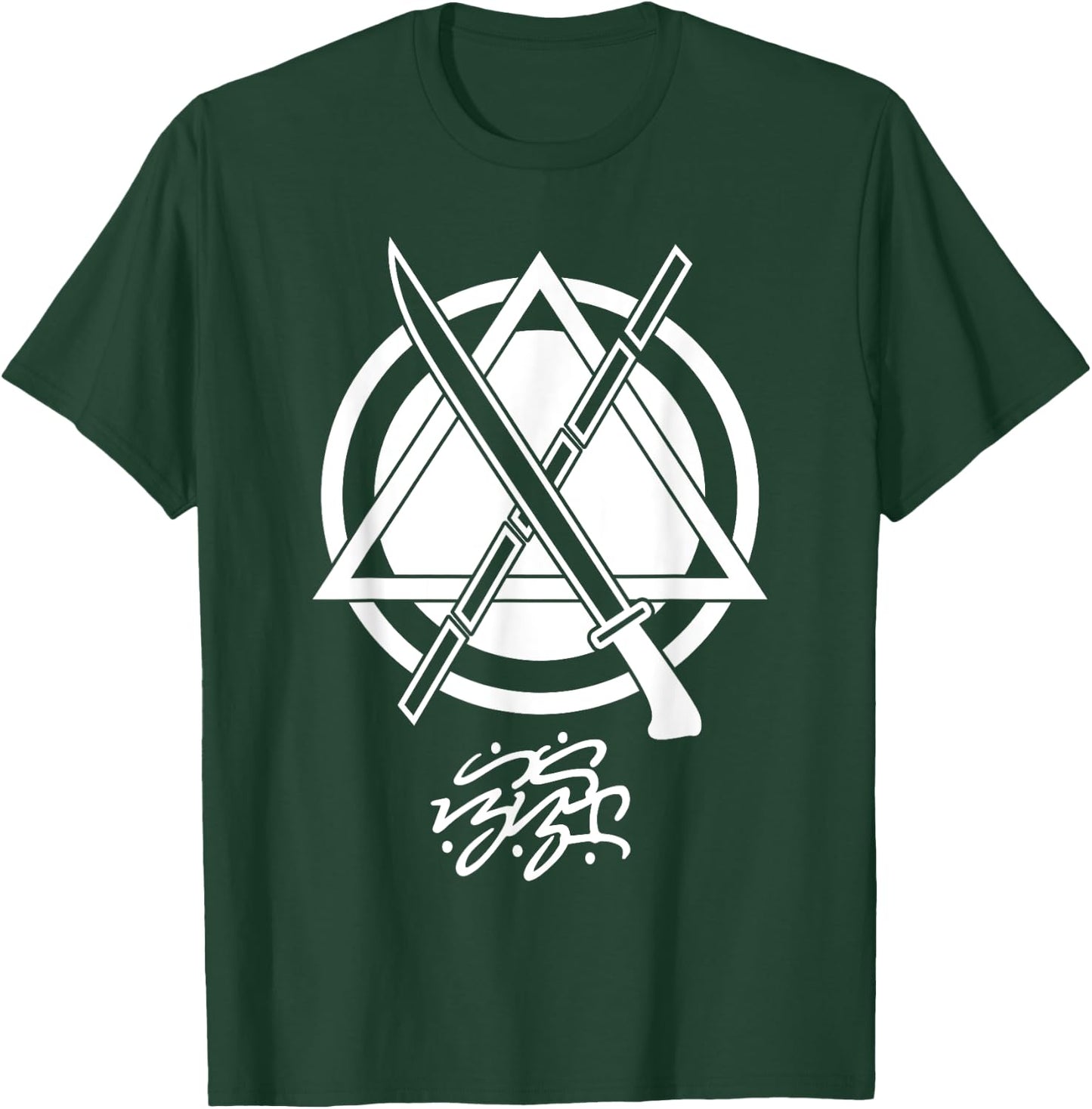 Kali Arnis Eskrima Shirt- Filipino Baybayin Never Yield T-Shirt - T-Shirt | Forest