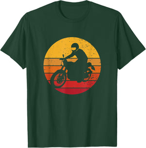 Vintage Motorcycle T-Shirt - T-Shirt | Forest