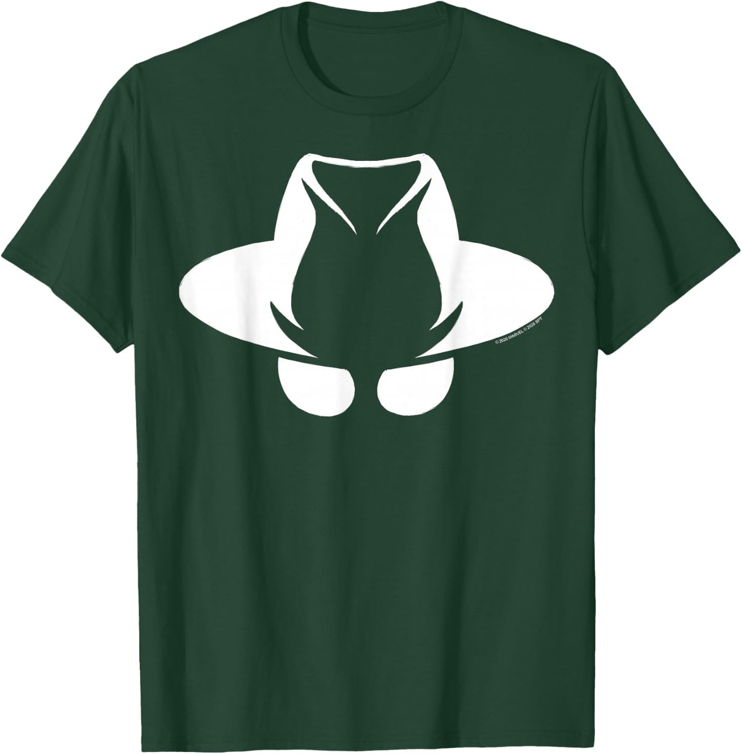 Marvel Spider-Noir Series Spider-Noir Hat & Eyes Silhouette T-Shirt - T-Shirt | Forest