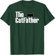 The Catfather | Funny Cute Cat Father T-Shirt - T-Shirt | Forest