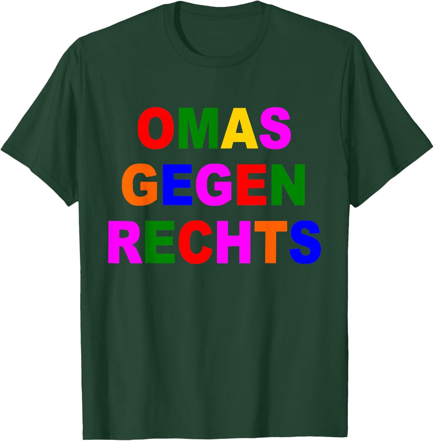 OMAS GEGEN RECHTS , black T-Shirt - T-Shirt | Forest