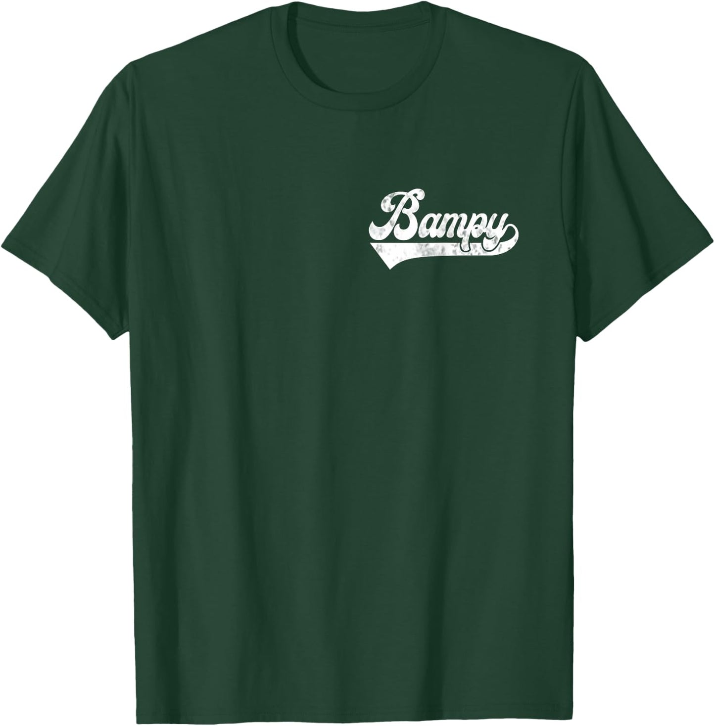 Bampy Vintage Retro Father's Day for Papa Grandpa T-Shirt - T-Shirt | Forest