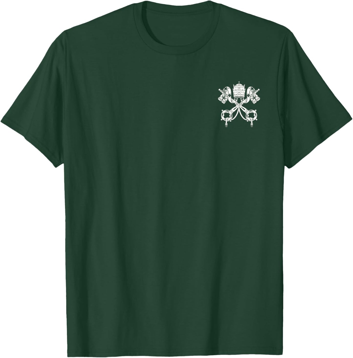 Vatican City State Cross Keys Symbol Holy See T-Shirt - T-Shirt | Forest