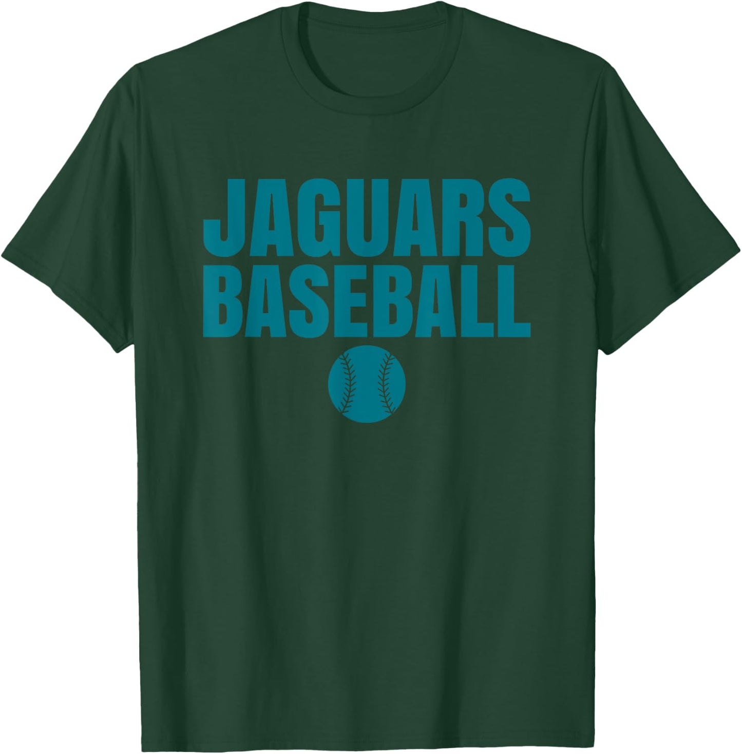 Century Jaguars Baseball T-Shirt - T-Shirt | Forest