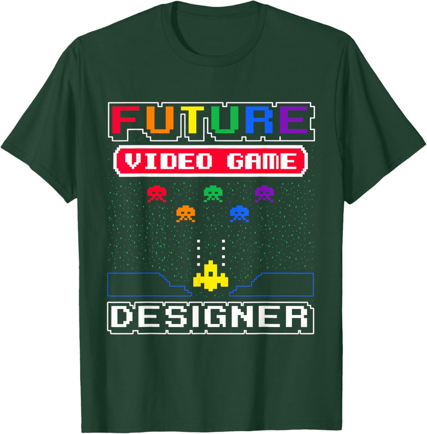 Future Video Game Designer Kid's T-Shirt - T-Shirt | Forest