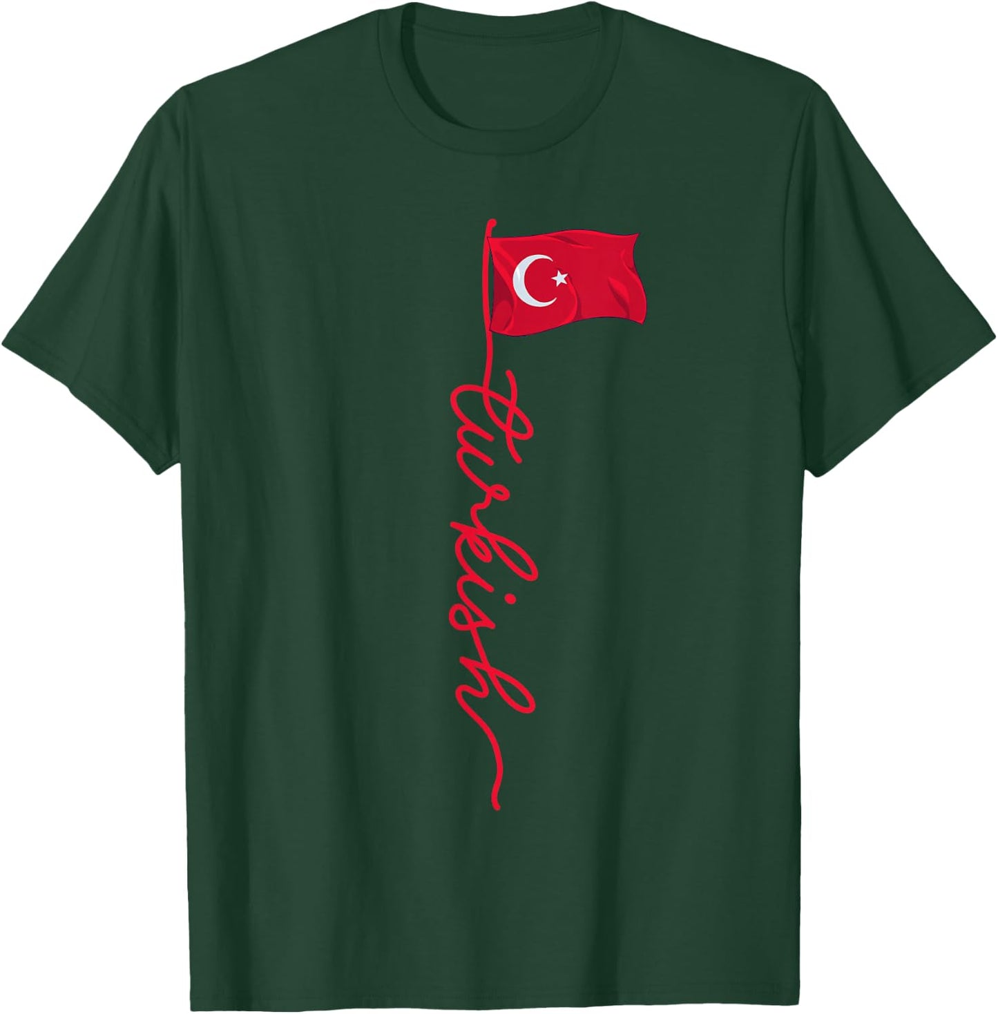 Turkey Signature Turkish T-Shirt - T-Shirt | Forest