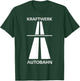 Kraftwerk Autobahn for Fun Fast Driving in Germany, black T-Shirt - T-Shirt | Forest