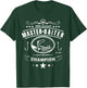 Funny Fishing MASTER BAITER CHAMPION Men's gift T-Shirt - T-Shirt | Forest