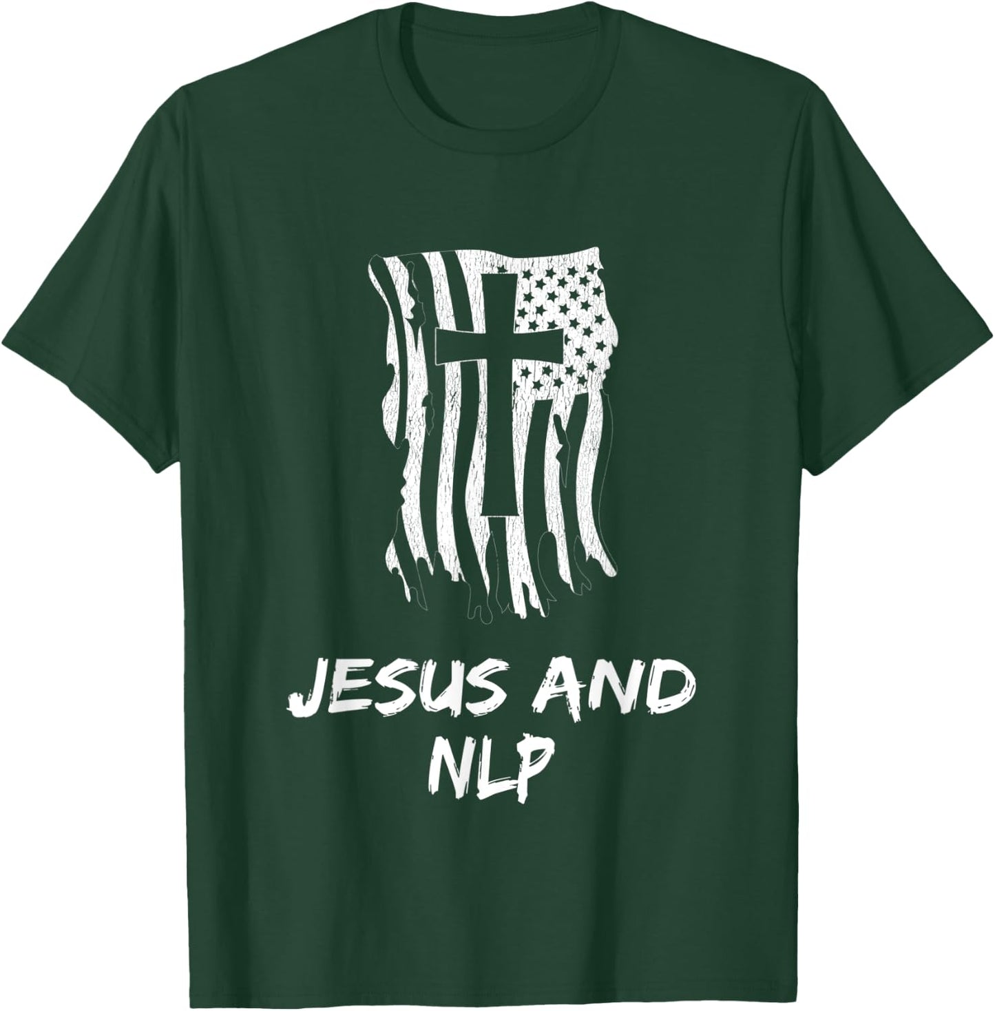 Jesus And NLP. Christian NLP Therapist T-Shirt - T-Shirt | Forest