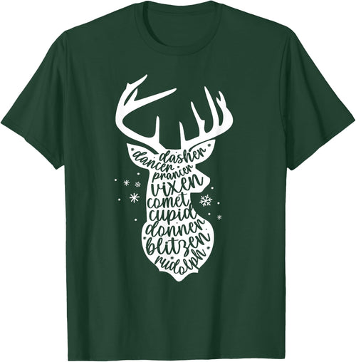Christmas Reindeer Names Cute Holiday Rudolph Kids
