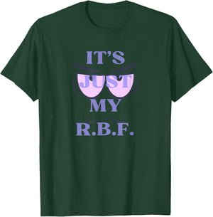 Gym Pump Cover It's Just My RBF Resting Face T-Shirt - T-Shirt | Forest