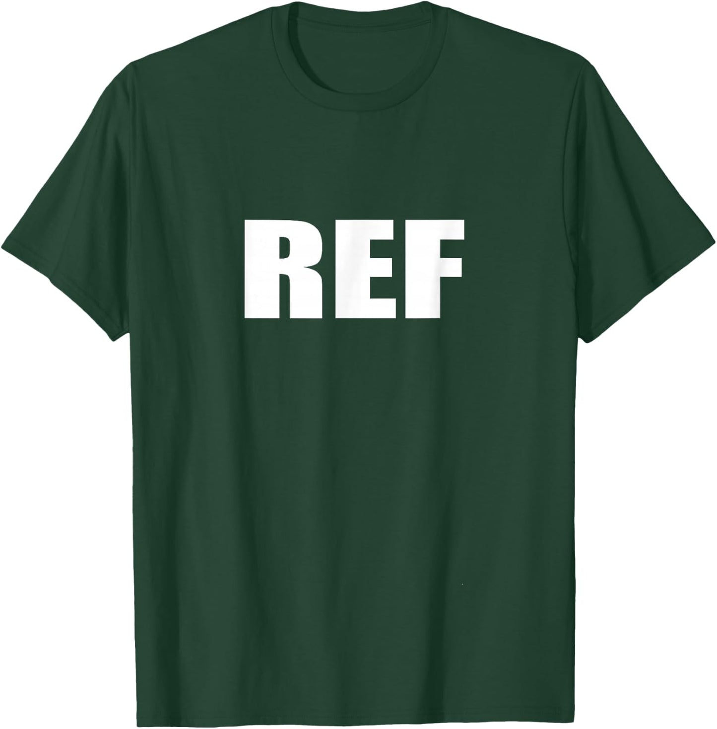Zerobubble Referee , Black, -Adult, Short Sleeve, , S T-Shirt - T-Shirt | Forest