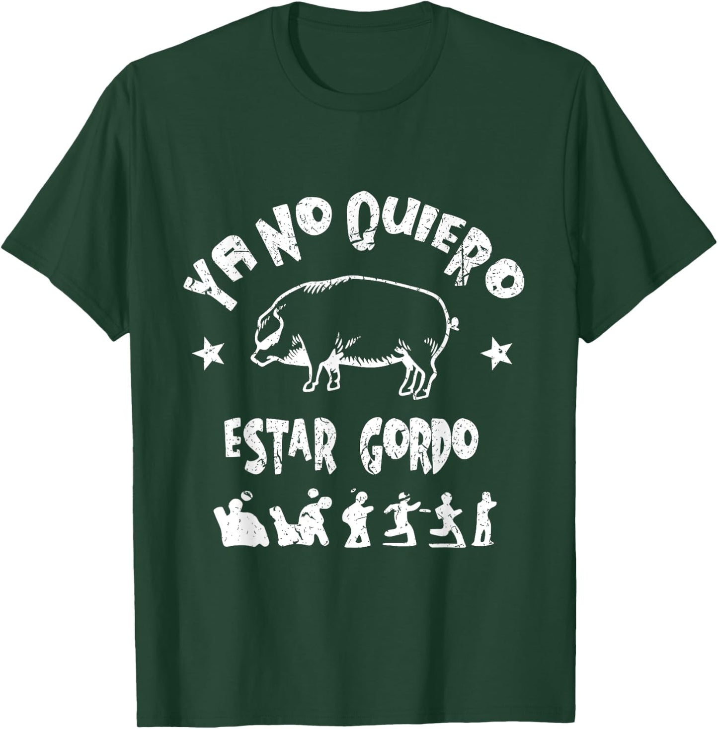 Vintage Ya No Quiero Estar Gordo T-Shirt - T-Shirt | Forest