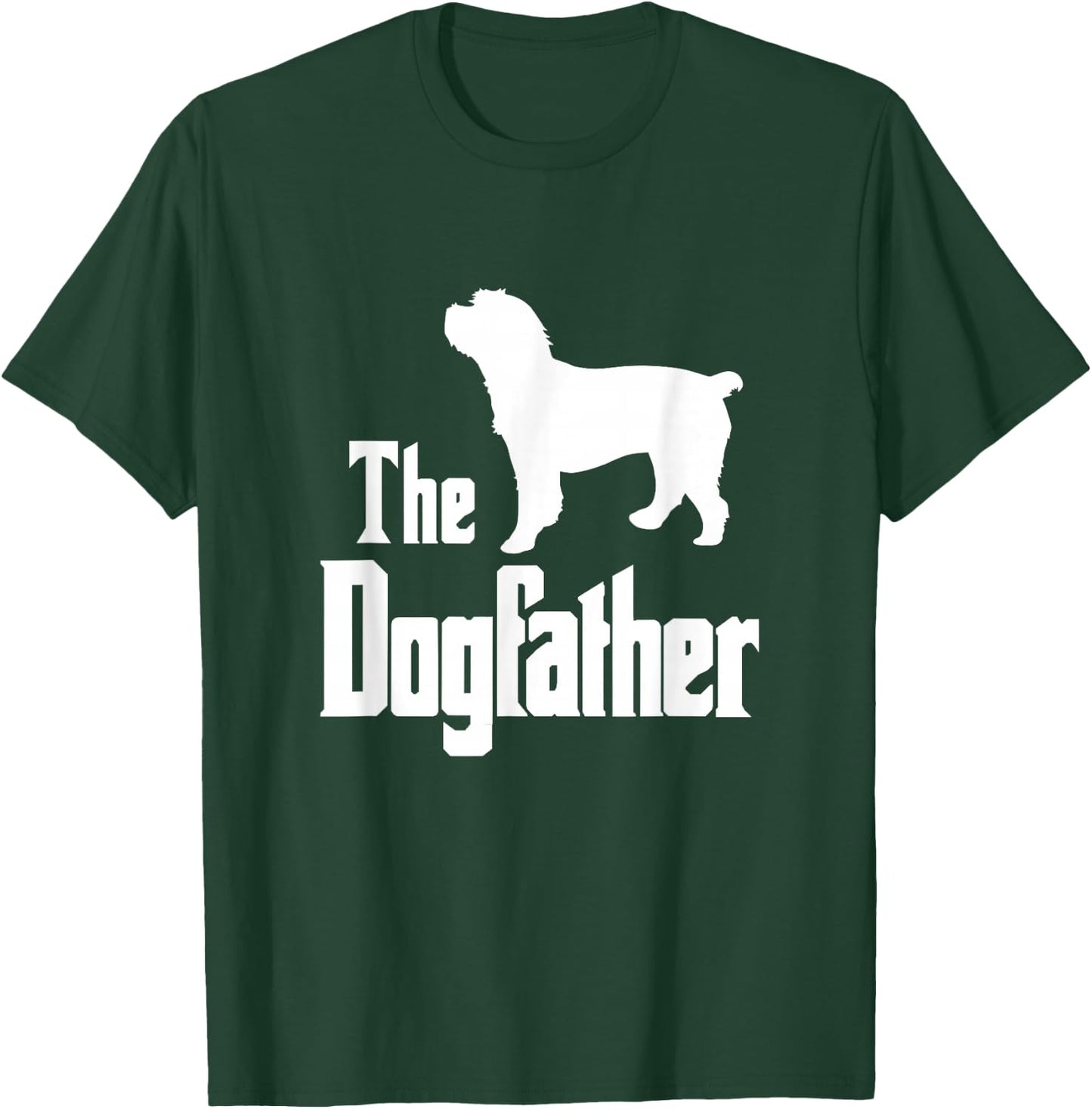 The Dogfather - funny dog gift, funny Cockapoo T-Shirt - T-Shirt | Forest
