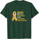 Fight Childhood Cancer Quote for a Mom of a warrior T-Shirt - T-Shirt | Forest