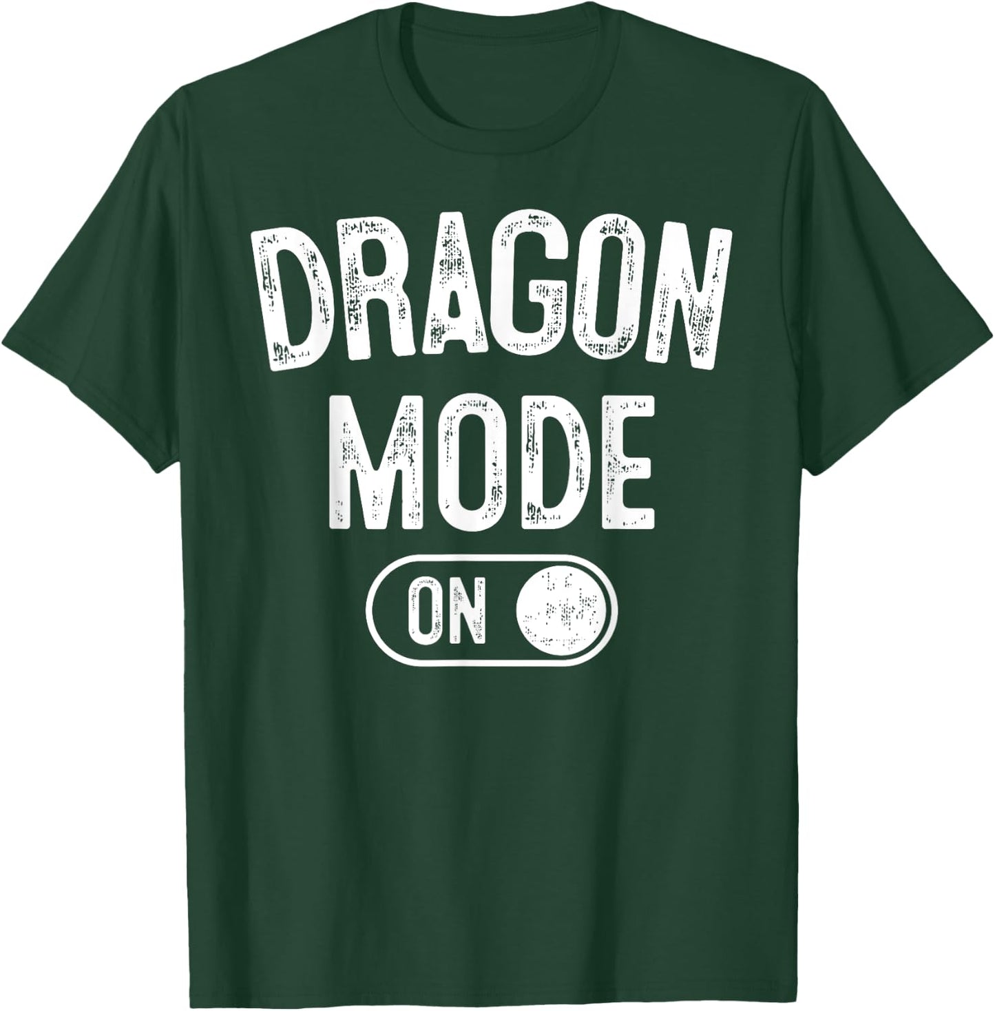 Dragon Mode On Costume Funny Fantasy Gift Cosplayer T-Shirt - T-Shirt | Forest