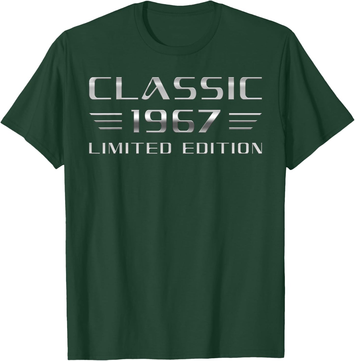 Classic 1967 Limited Edition 59. Geburtstag Oldtimer T-Shirt - T-Shirt | Forest