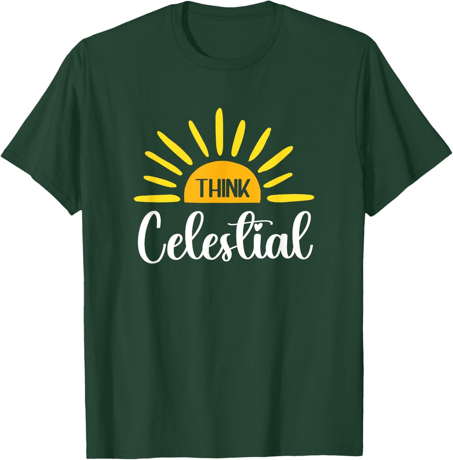 Think Celestial LDS Mormon Missionary Sister T-Shirt - T-Shirt | Forest