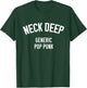 Neck Deep Generic Pop Punk T-Shirt - T-Shirt | Forest