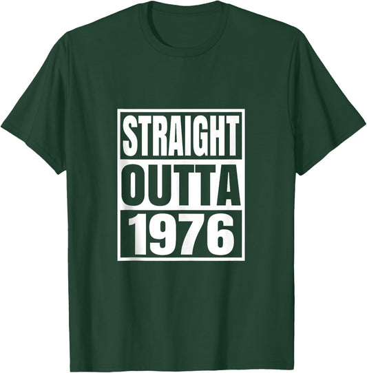 Vintage 1976 T Shirts 50th Birthday Gifts T-Shirt - T-Shirt | Forest
