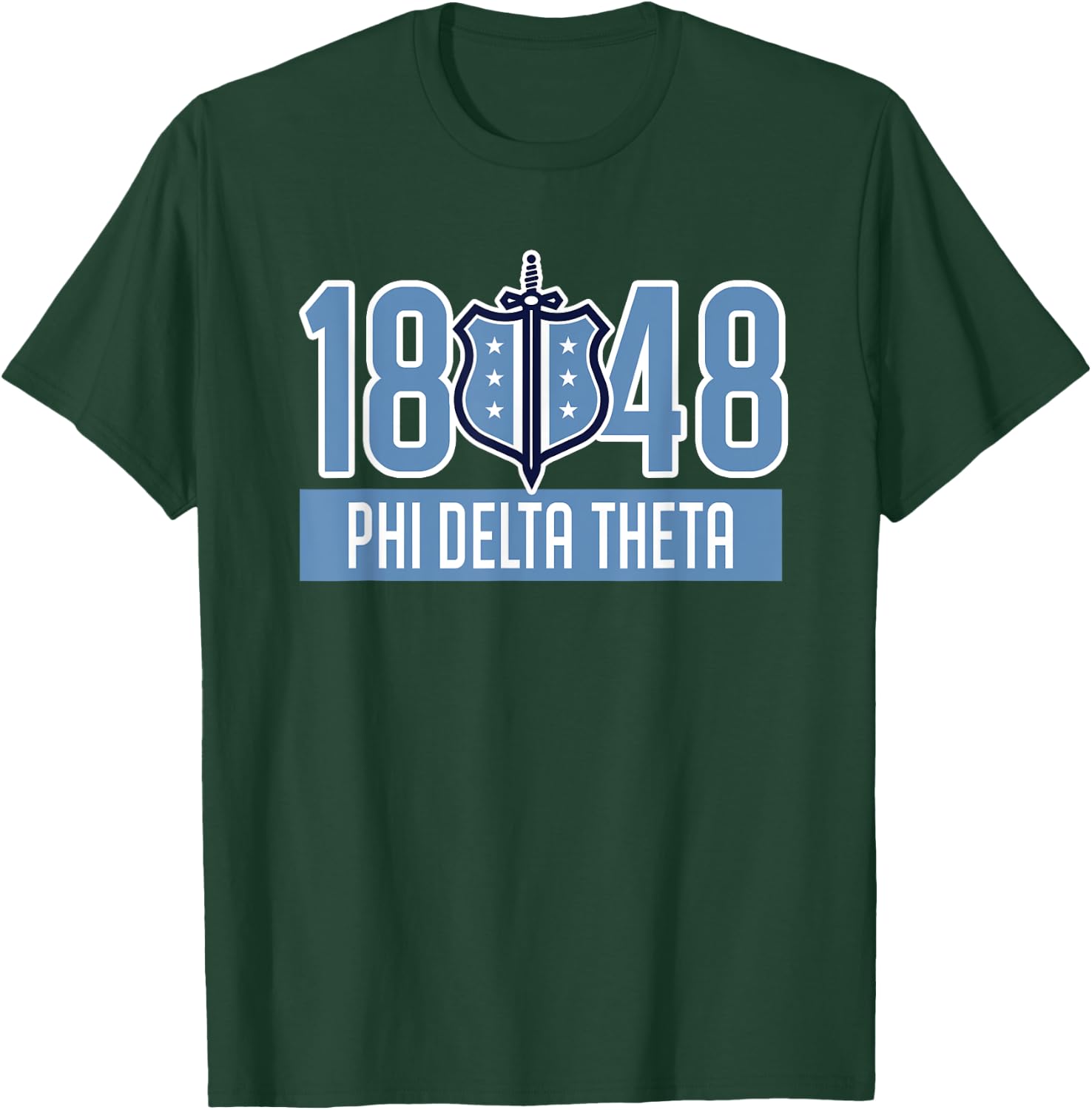 Phi Delta Theta Fraternity Phi Delts Est.1848 Phis T-Shirt - T-Shirt | Forest