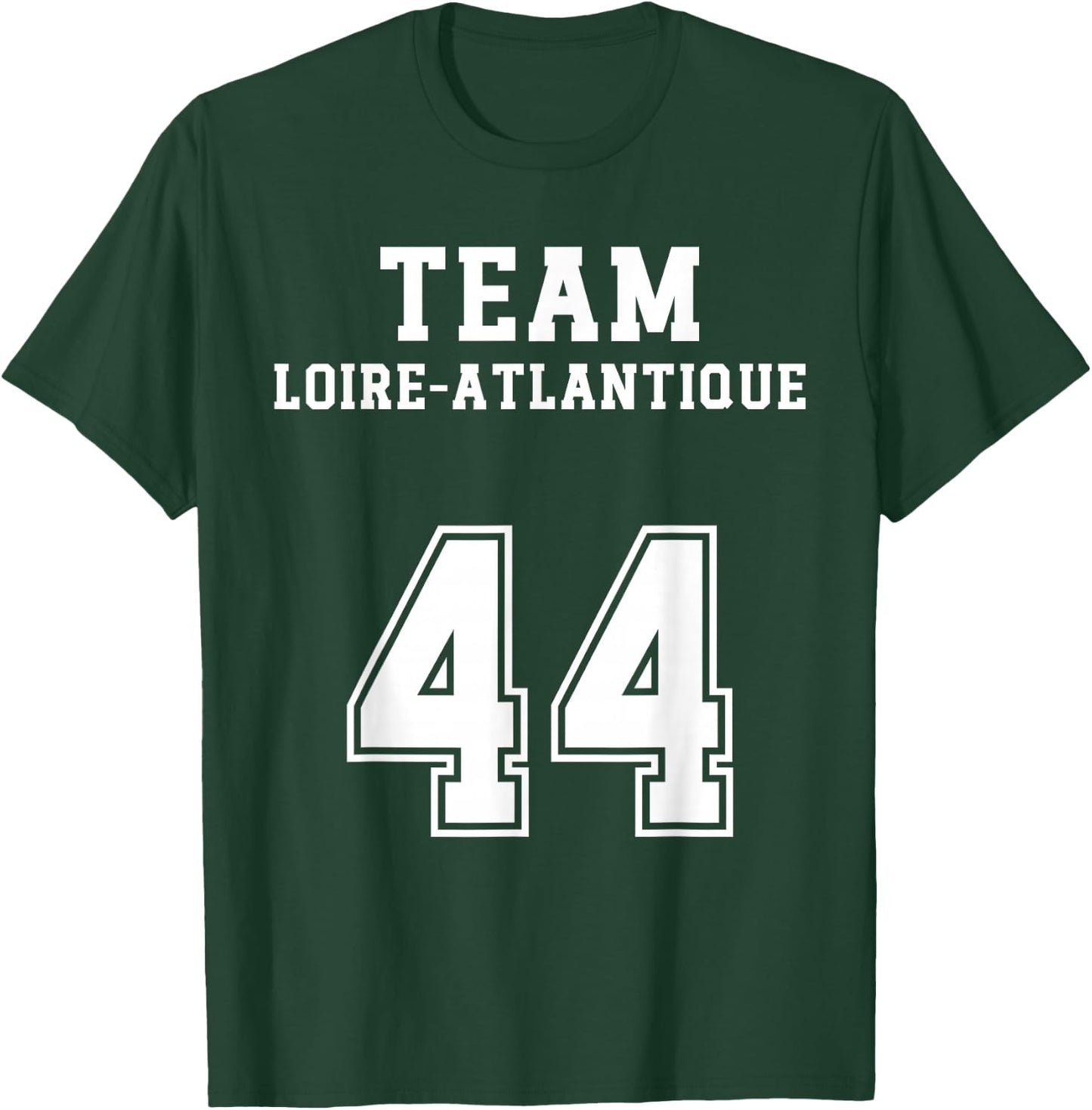 Loire-Atlantique Humour Team Pays de la Loire Region Nantes , Black, S T-Shirt - T-Shirt | Forest