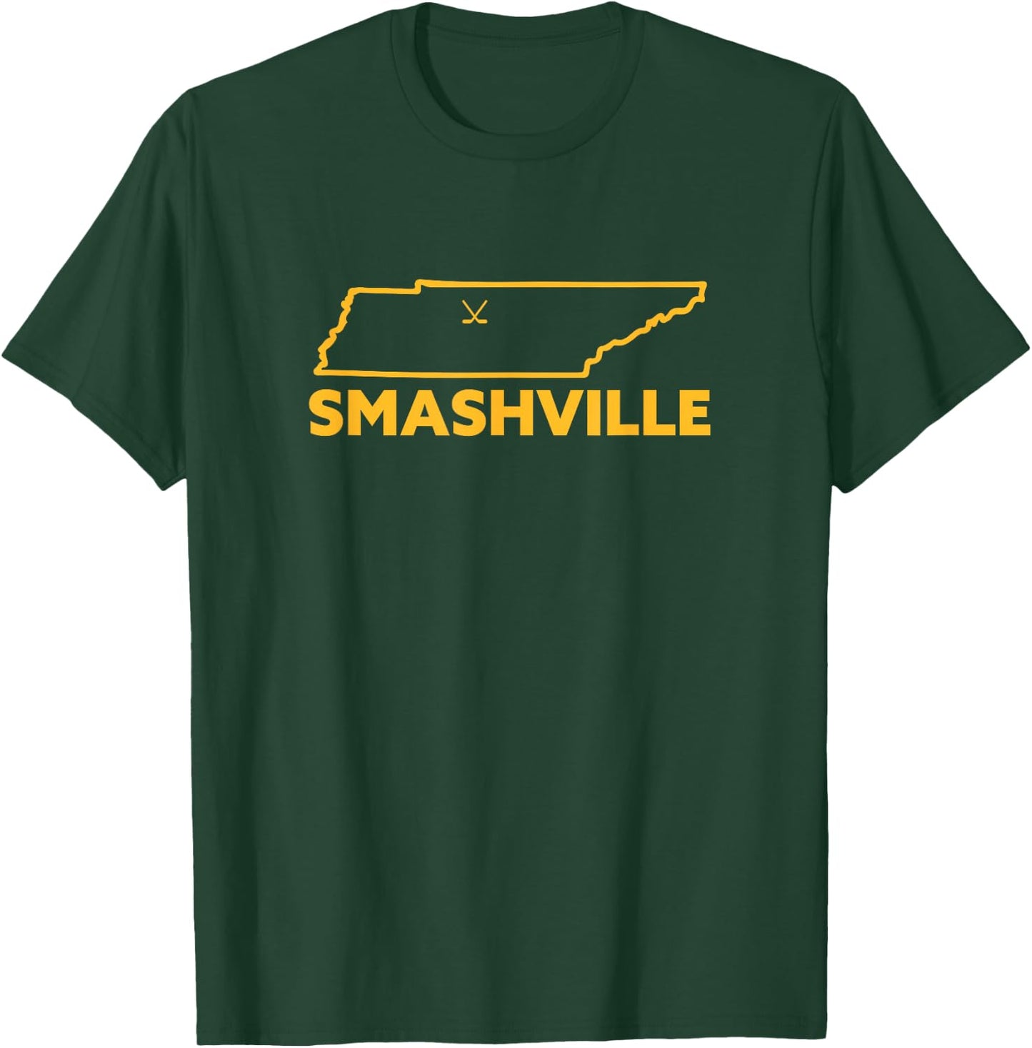 Smashville Hockey T-Shirt - T-Shirt | Forest
