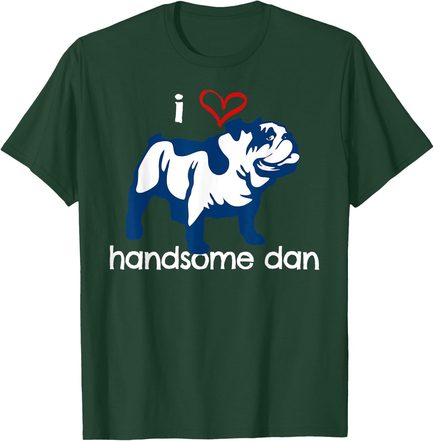 I Love Handsome Dan T-Shirt - T-Shirt | Forest
